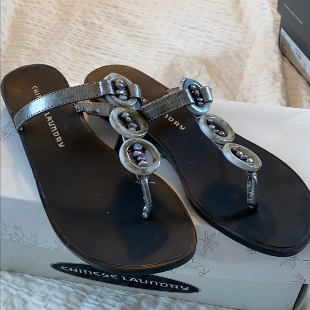 Black sandals